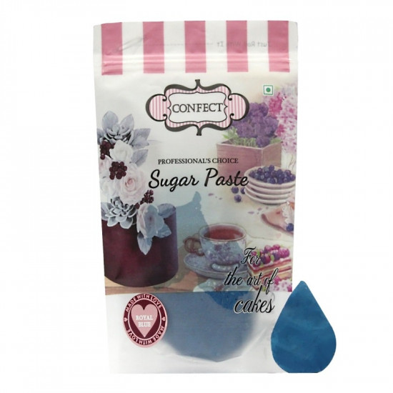 CONFECT SUGAR PASTE - ROYAL BLUE 1 KG